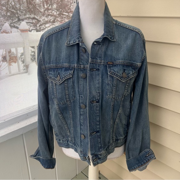 Ralph Lauren Blue Jean Jacket - Picture 2 of 12